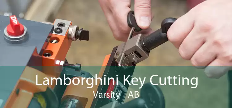 Lamborghini Key Cutting Varsity - AB
