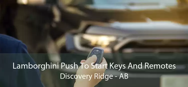 Lamborghini Push To Start Keys And Remotes Discovery Ridge - AB