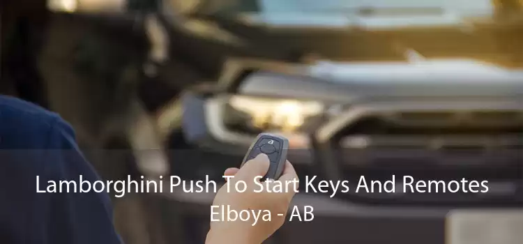 Lamborghini Push To Start Keys And Remotes Elboya - AB
