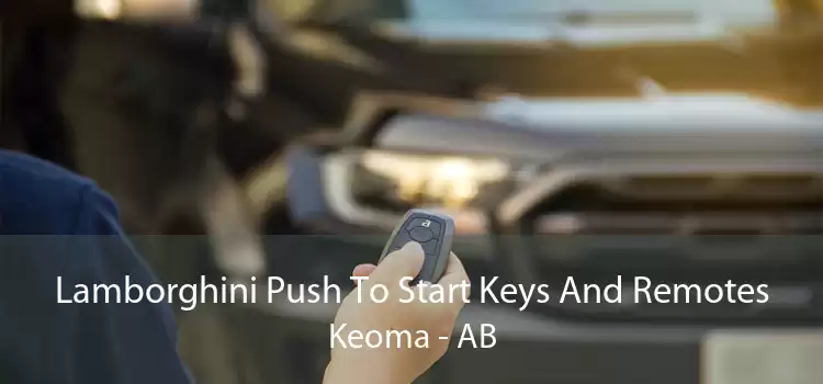 Lamborghini Push To Start Keys And Remotes Keoma - AB