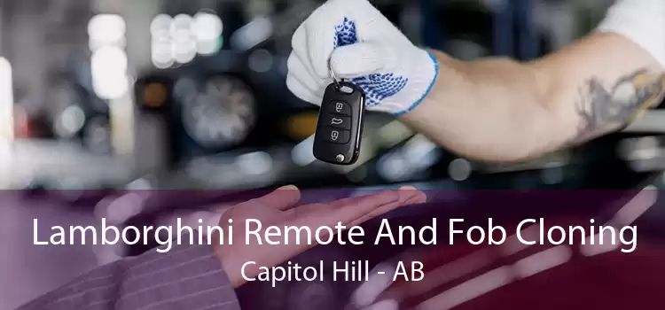 Lamborghini Remote And Fob Cloning Capitol Hill - AB
