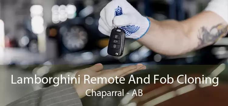 Lamborghini Remote And Fob Cloning Chaparral - AB
