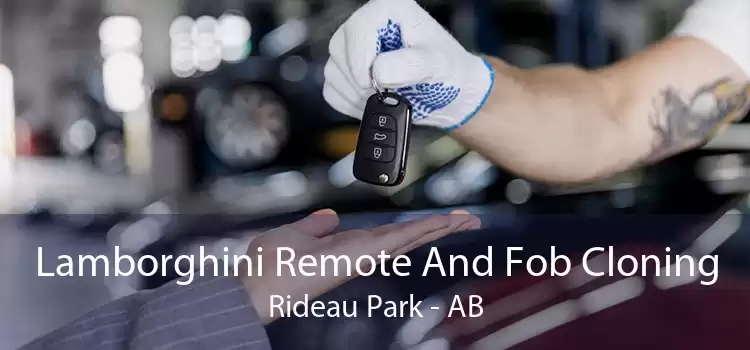 Lamborghini Remote And Fob Cloning Rideau Park - AB