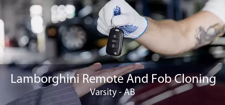Lamborghini Remote And Fob Cloning Varsity - AB