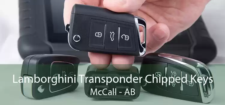 Lamborghini Transponder Chipped Keys McCall - AB