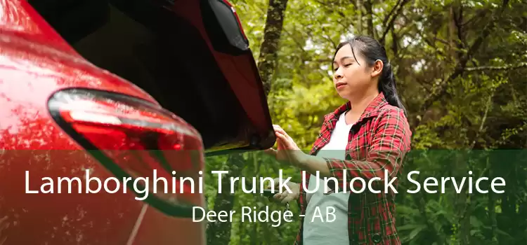 Lamborghini Trunk Unlock Service Deer Ridge - AB