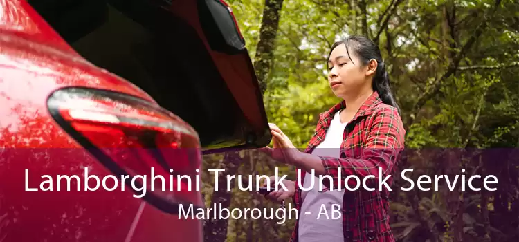 Lamborghini Trunk Unlock Service Marlborough - AB