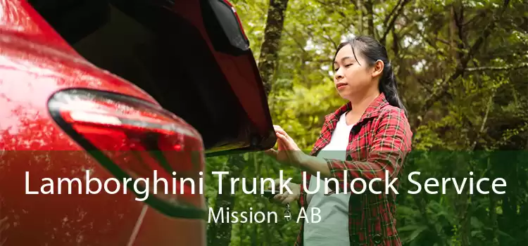 Lamborghini Trunk Unlock Service Mission - AB