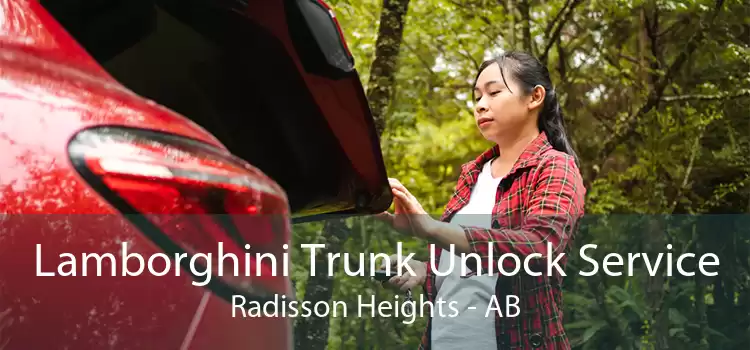 Lamborghini Trunk Unlock Service Radisson Heights - AB