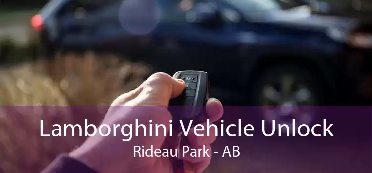 Lamborghini Vehicle Unlock Rideau Park - AB