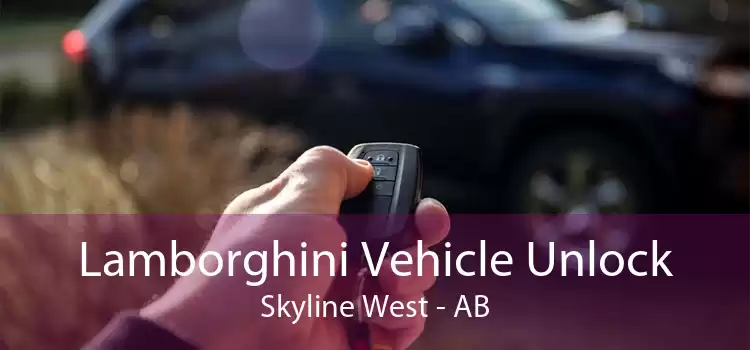Lamborghini Vehicle Unlock Skyline West - AB