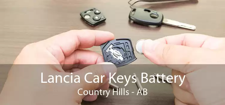 Lancia Car Keys Battery Country Hills - AB