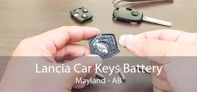 Lancia Car Keys Battery Mayland - AB
