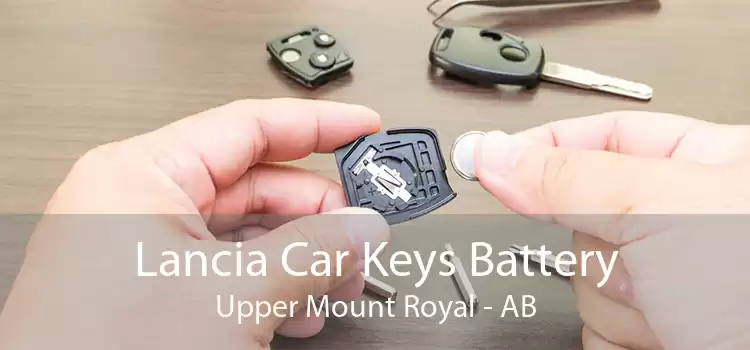 Lancia Car Keys Battery Upper Mount Royal - AB