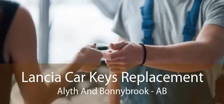 Lancia Car Keys Replacement Alyth And Bonnybrook - AB