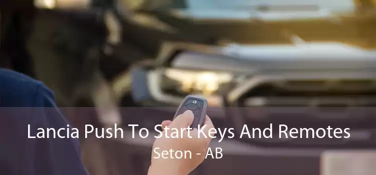 Lancia Push To Start Keys And Remotes Seton - AB