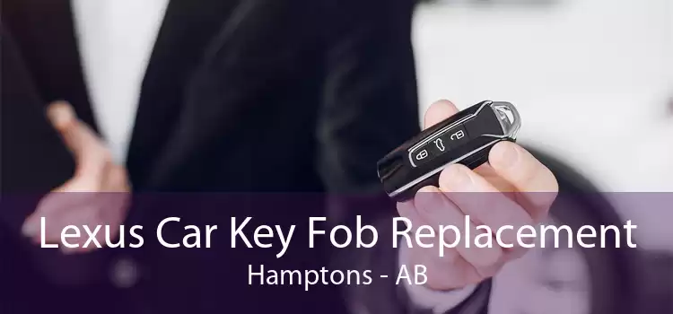 Lexus Car Key Fob Replacement Hamptons - AB