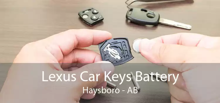 Lexus Car Keys Battery Haysboro - AB
