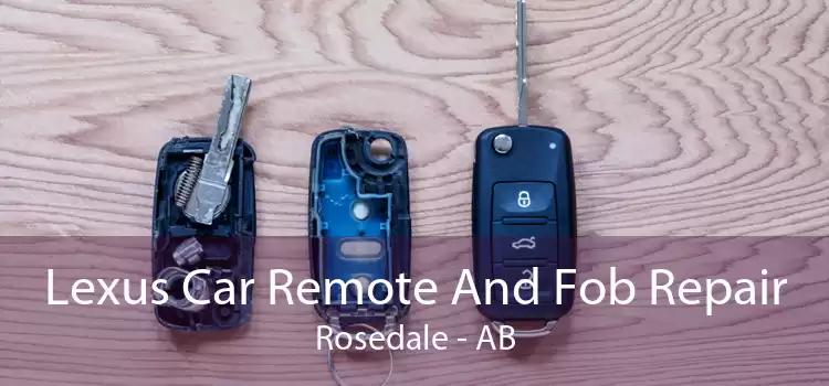 Lexus Car Remote And Fob Repair Rosedale - AB