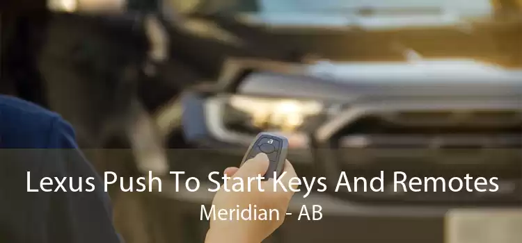 Lexus Push To Start Keys And Remotes Meridian - AB