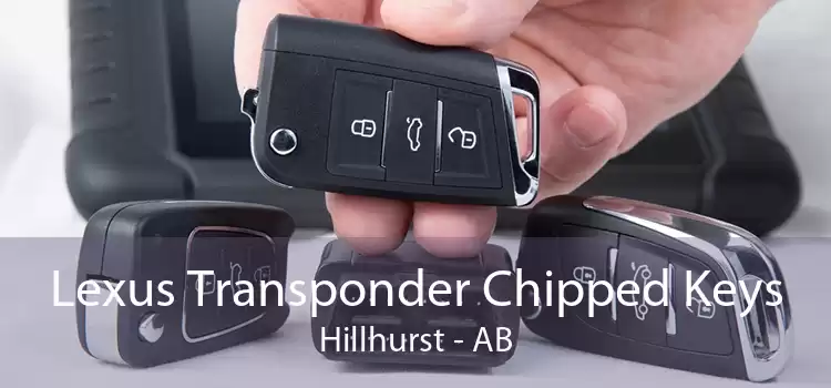 Lexus Transponder Chipped Keys Hillhurst - AB