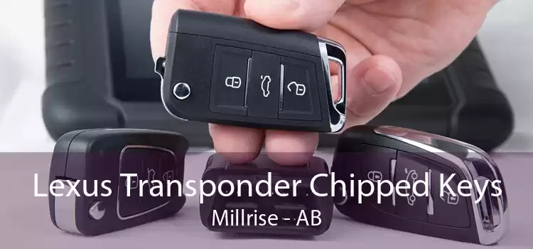 Lexus Transponder Chipped Keys Millrise - AB