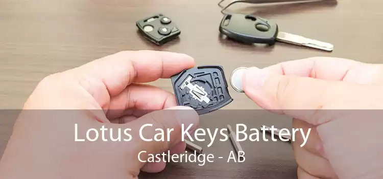 Lotus Car Keys Battery Castleridge - AB