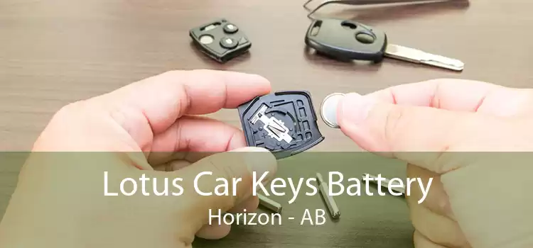 Lotus Car Keys Battery Horizon - AB