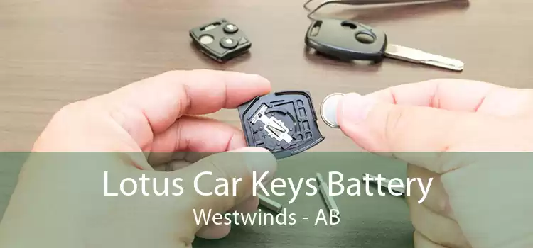 Lotus Car Keys Battery Westwinds - AB