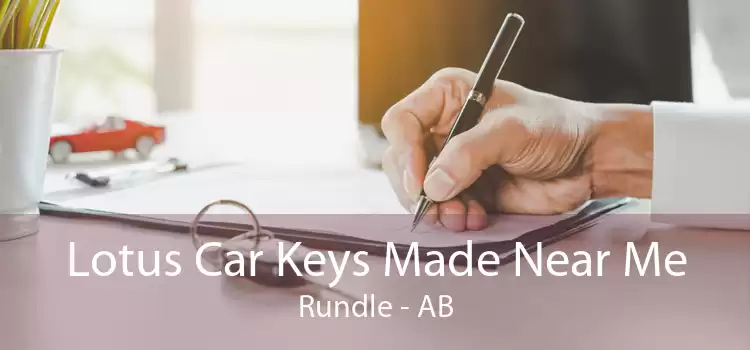 Lotus Car Keys Made Near Me Rundle - AB