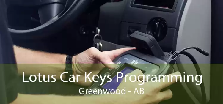 Lotus Car Keys Programming Greenwood - AB