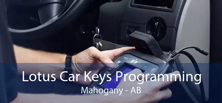 Lotus Car Keys Programming Mahogany - AB