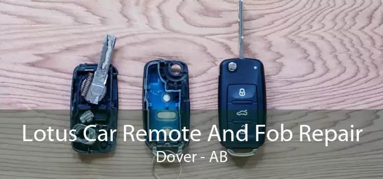 Lotus Car Remote And Fob Repair Dover - AB