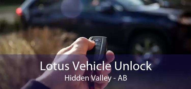 Lotus Vehicle Unlock Hidden Valley - AB