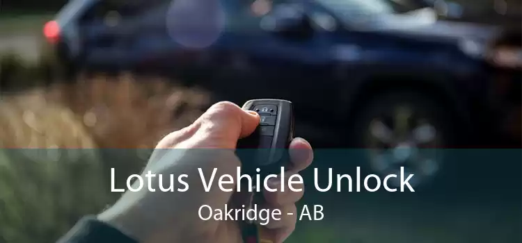Lotus Vehicle Unlock Oakridge - AB