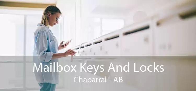 Mailbox Keys And Locks Chaparral - AB
