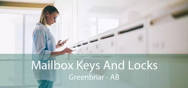 Mailbox Keys And Locks Greenbriar - AB
