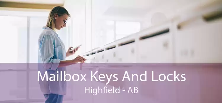 Mailbox Keys And Locks Highfield - AB