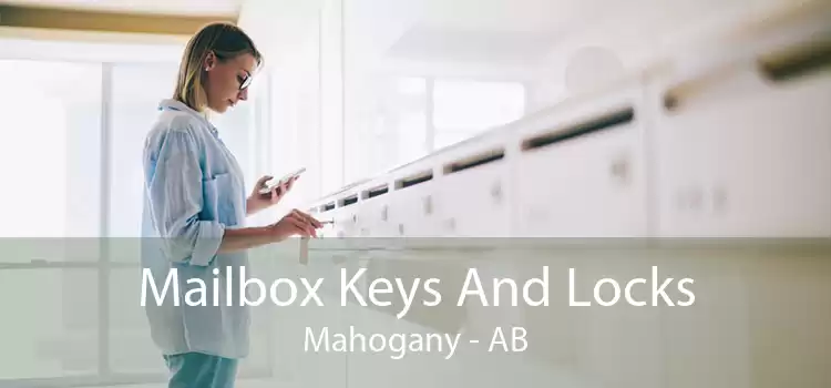 Mailbox Keys And Locks Mahogany - AB