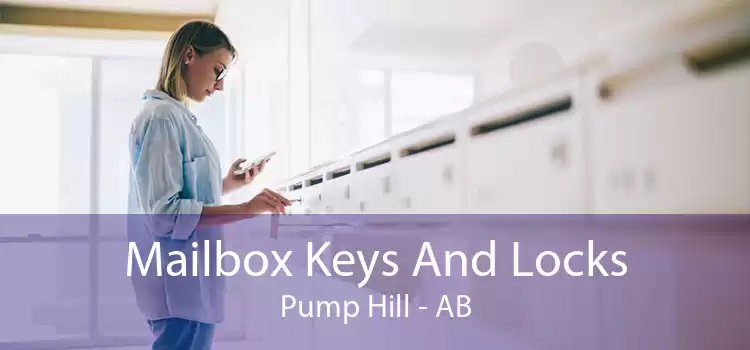 Mailbox Keys And Locks Pump Hill - AB