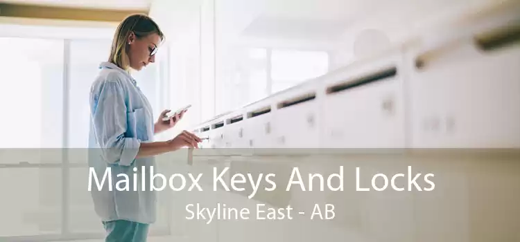 Mailbox Keys And Locks Skyline East - AB