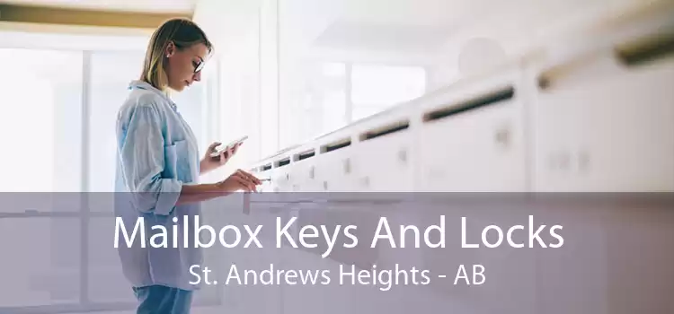 Mailbox Keys And Locks St. Andrews Heights - AB