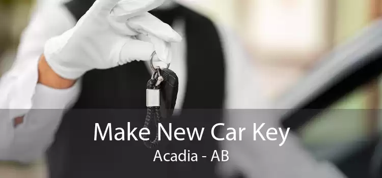 Make New Car Key Acadia - AB