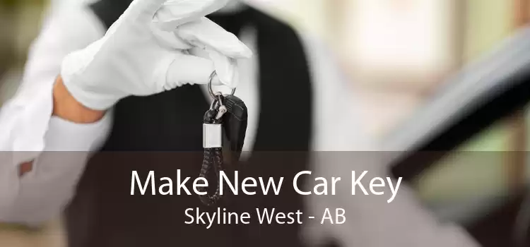 Make New Car Key Skyline West - AB