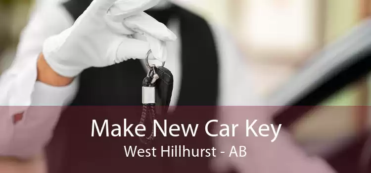 Make New Car Key West Hillhurst - AB