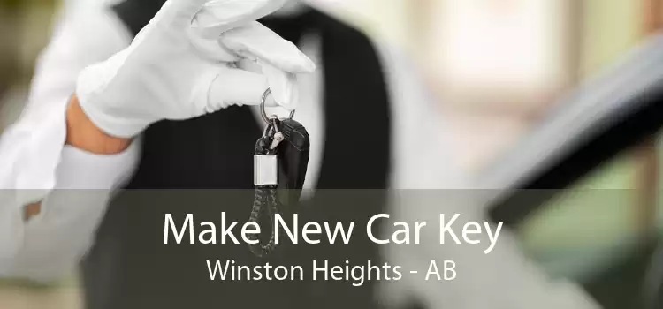 Make New Car Key Winston Heights - AB