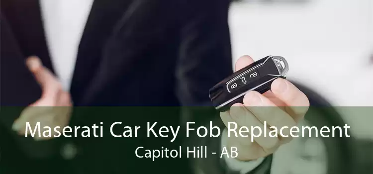 Maserati Car Key Fob Replacement Capitol Hill - AB