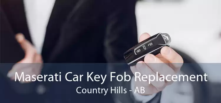 Maserati Car Key Fob Replacement Country Hills - AB
