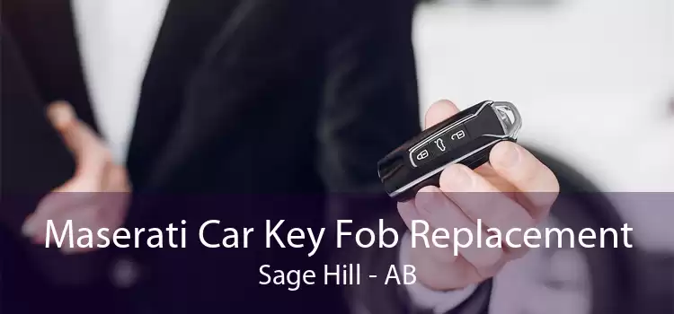 Maserati Car Key Fob Replacement Sage Hill - AB