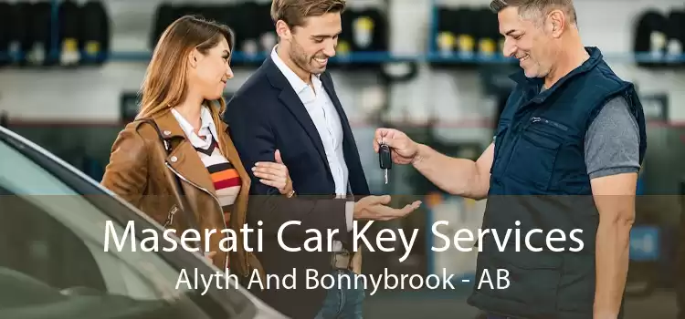 Maserati Car Key Services Alyth And Bonnybrook - AB